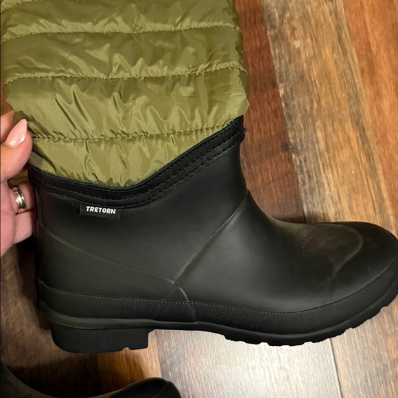 Tretorn Black Over-the-Knee Boots NWOT - Picture 2 of 5